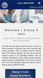 Mobile Screenshot of dialup4less.com